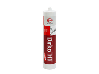 Dichtmasse /Silikon Dichtung Dirko HT für hohe Temperaturen bis 315° Farbe  rot 70ml